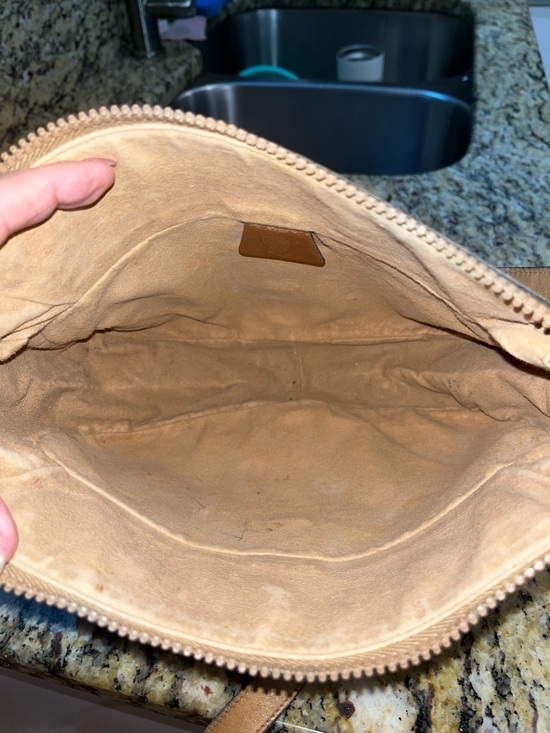 EUC Authentic Vintage Gucci Micro GG Monogram Canvas and Leather Crossbody - Picture 5 of 10